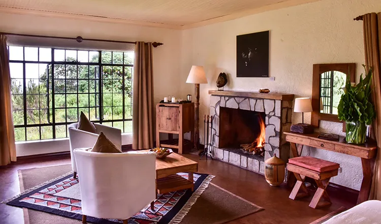 Where's it gone sits above another roaring fire at