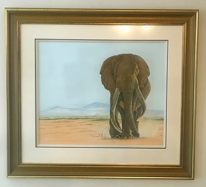 Beautifully framed by Framers Gallery Size 33.5 X 30in